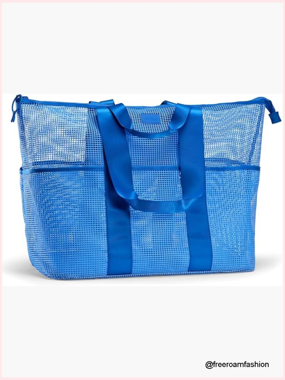 Xl Marine Grade Mesh Beach Bag, Extra Large Durable Travel Tote, Sandproof